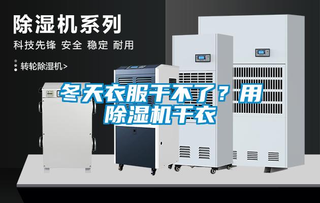 冬天衣服干不了？用除濕機干衣
