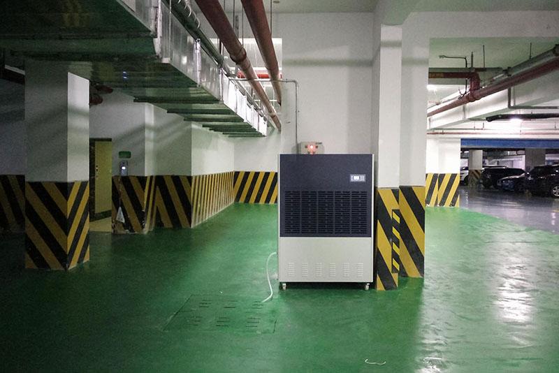 別墅地下室新風除濕系統(tǒng)，吊頂式新風除濕機要選對
