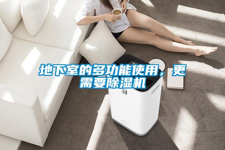 地下室的多功能使用，更需要除濕機