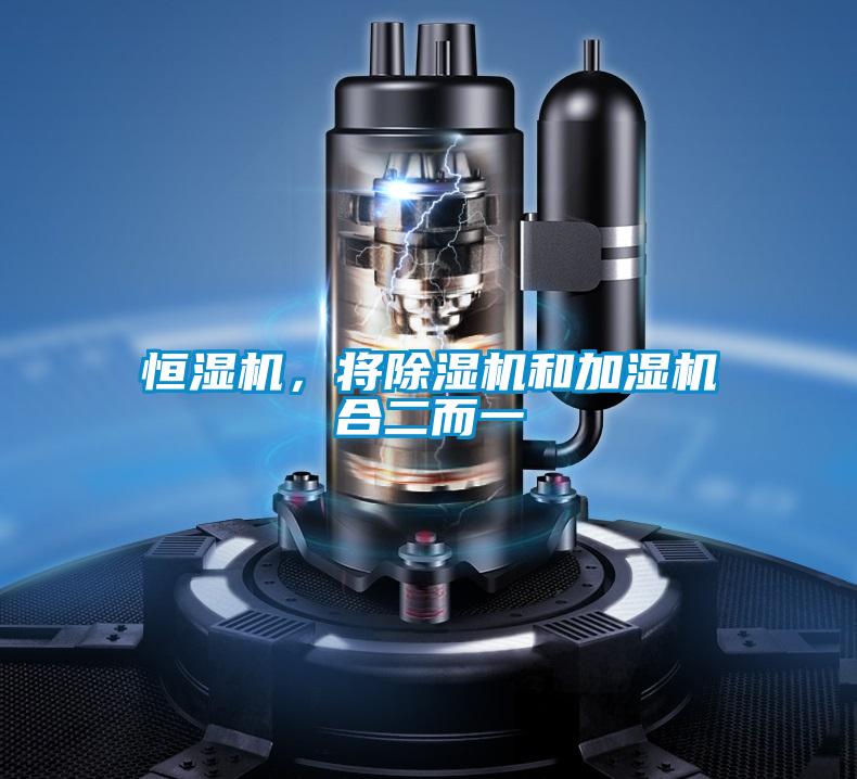 恒濕機，將除濕機和加濕機合二而一