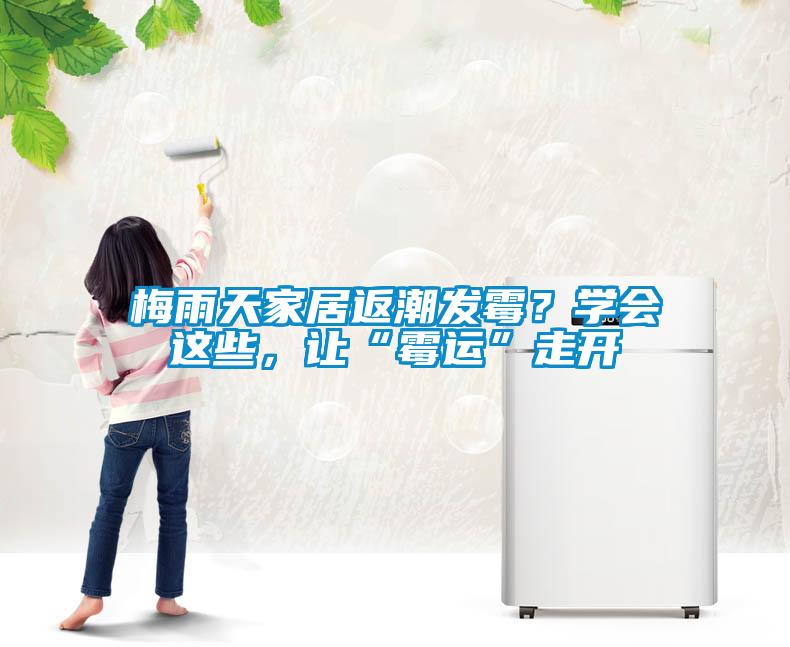 梅雨天家居返潮發(fā)霉？學(xué)會(huì)這些，讓“霉運(yùn)”走開(kāi)