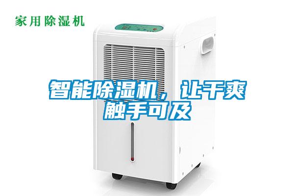 智能除濕機，讓干爽觸手可及