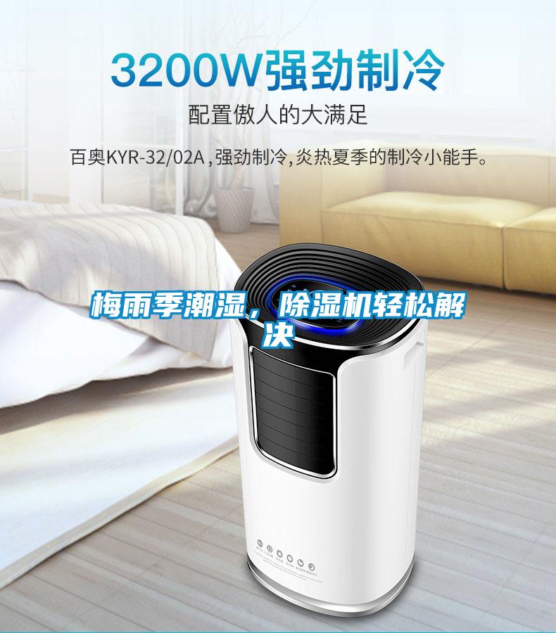 梅雨季潮濕，除濕機輕松解決