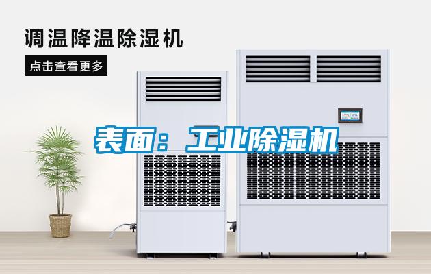 表面：工業除濕機