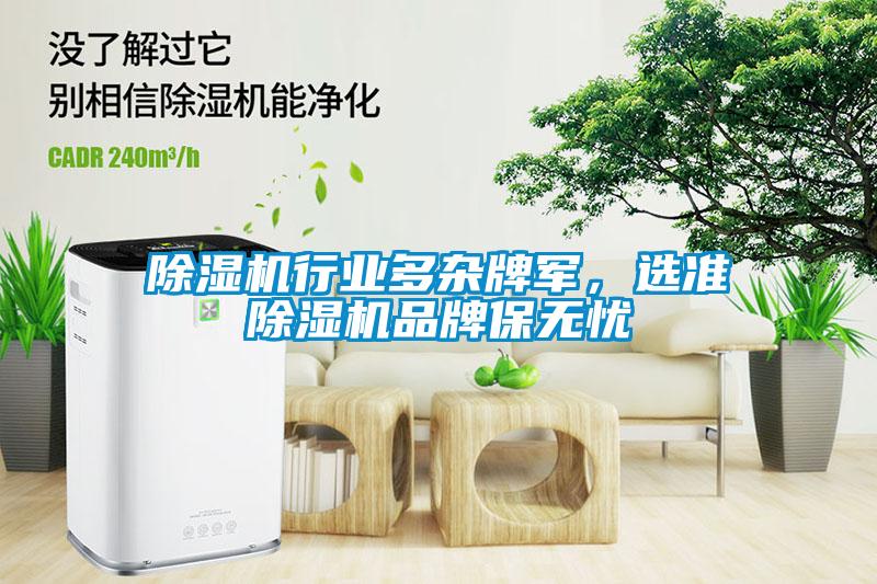 除濕機行業多雜牌軍，選準除濕機品牌保無憂