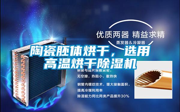 陶瓷胚體烘干，選用高溫烘干除濕機