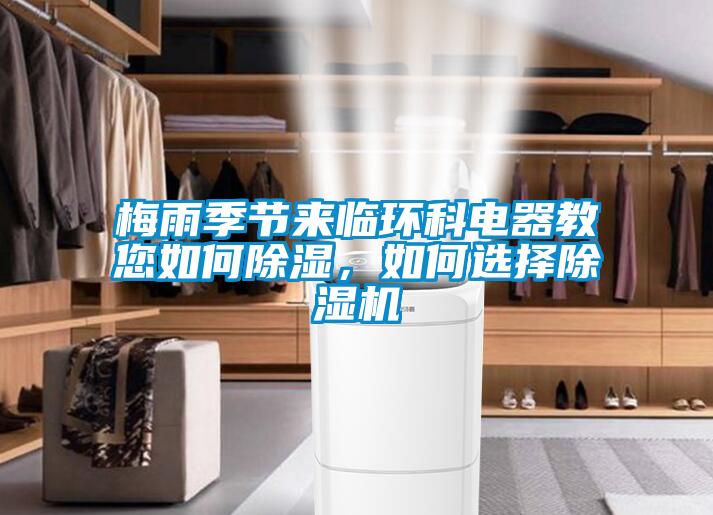 梅雨季節來臨環科電器教您如何除濕，如何選擇除濕機