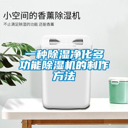 一種除濕凈化多功能除濕機的制作方法