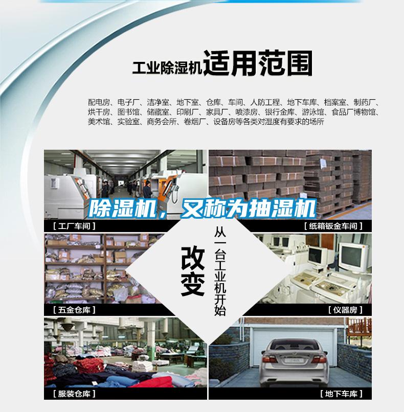 除濕機(jī)，又稱為抽濕機(jī)