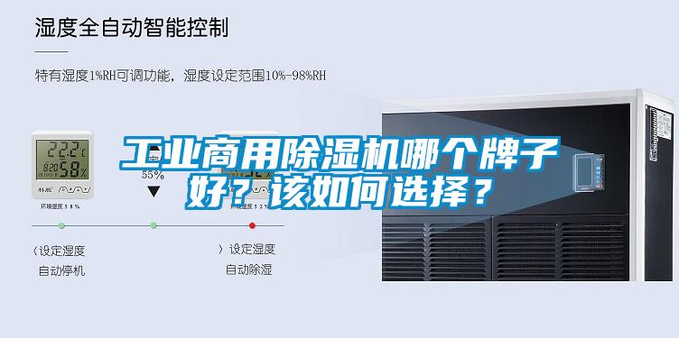 工業商用除濕機哪個牌子好？該如何選擇？
