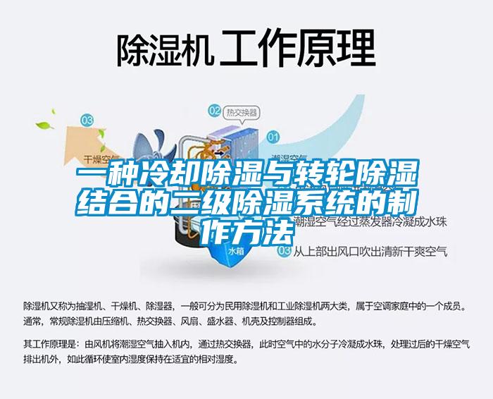一種冷卻除濕與轉輪除濕結合的二級除濕系統(tǒng)的制作方法