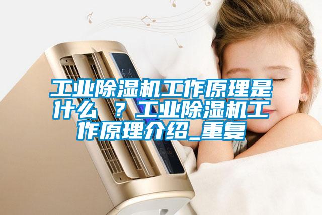 工業除濕機工作原理是什么 ？工業除濕機工作原理介紹_重復