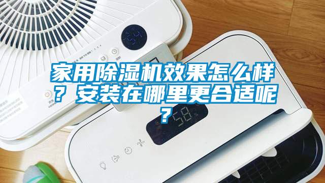 家用除濕機效果怎么樣？安裝在哪里更合適呢？