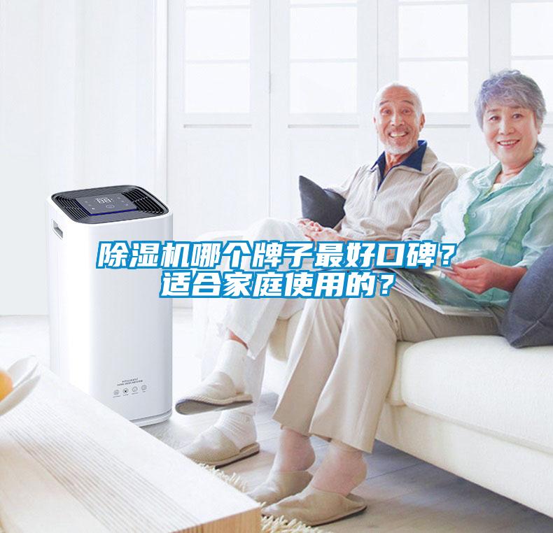 除濕機哪個牌子最好口碑？適合家庭使用的？