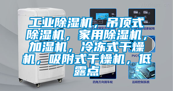 工業(yè)除濕機(jī)，吊頂式除濕機(jī)，家用除濕機(jī)，加濕機(jī)，冷凍式干燥機(jī)，吸附式干燥機(jī)，低露點(diǎn)