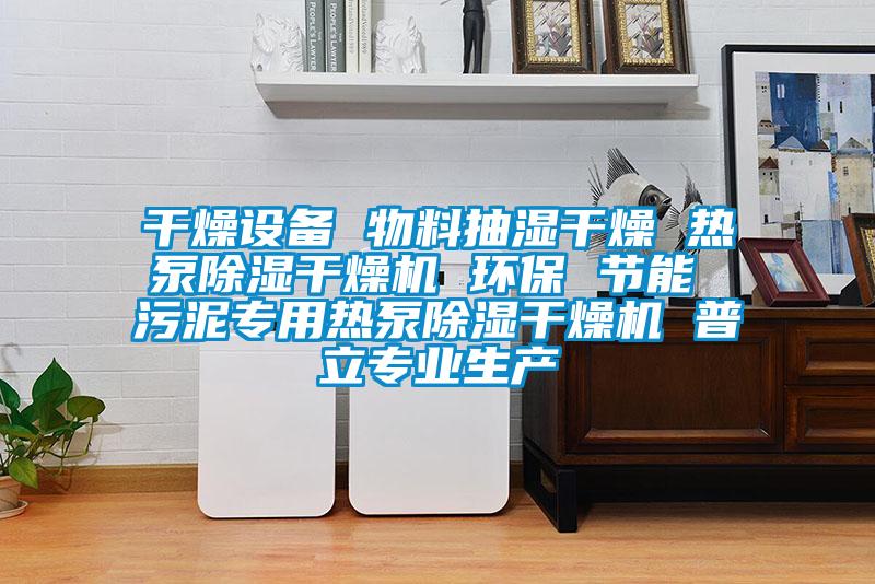 干燥設備 物料抽濕干燥 熱泵除濕干燥機 環(huán)保 節(jié)能 污泥專用熱泵除濕干燥機 普立專業(yè)生產