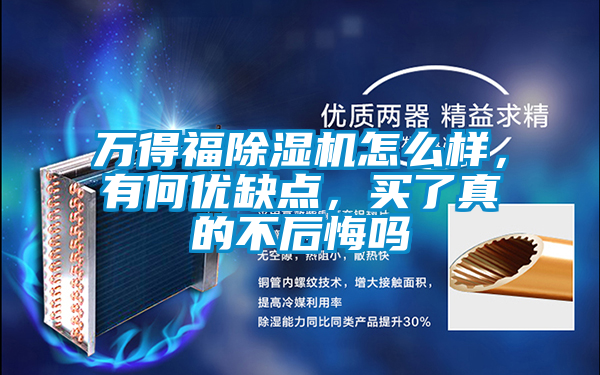 萬(wàn)得福除濕機(jī)怎么樣，有何優(yōu)缺點(diǎn)，買了真的不后悔嗎