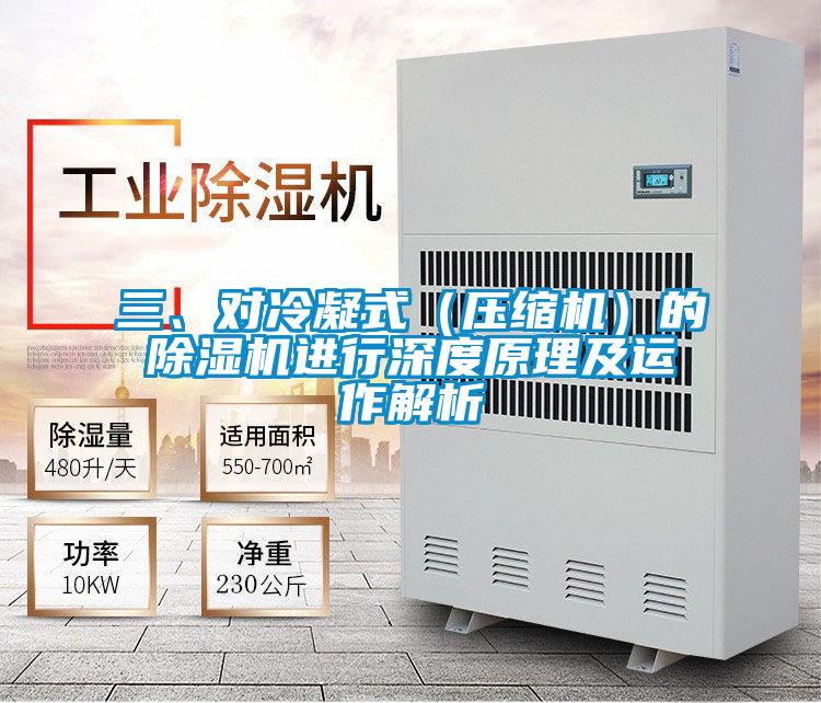 三、對冷凝式（壓縮機）的除濕機進行深度原理及運作解析