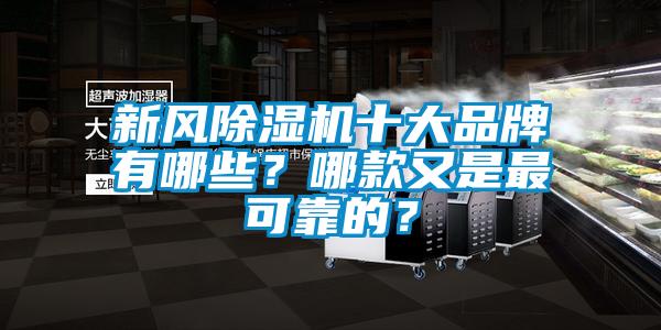 新風除濕機十大品牌有哪些？哪款又是最可靠的？