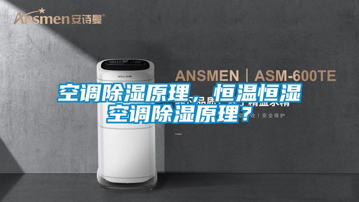 空調除濕原理，恒溫恒濕空調除濕原理？