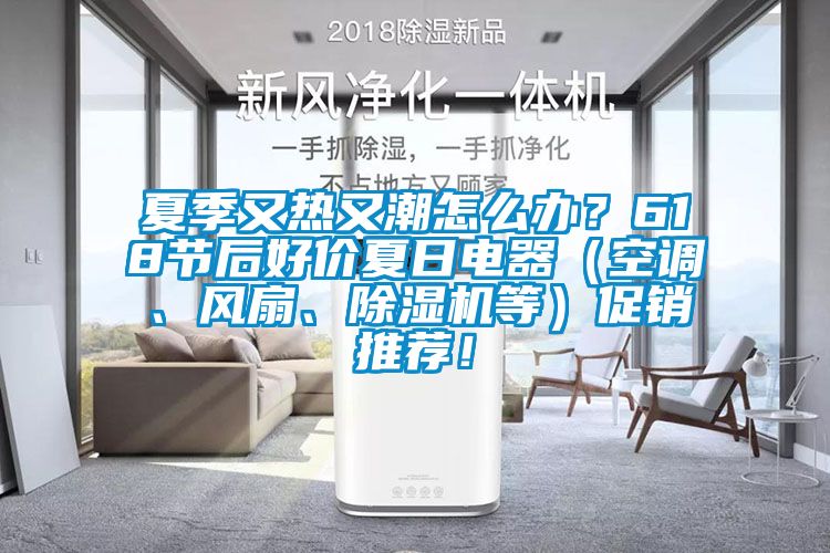 夏季又熱又潮怎么辦？618節(jié)后好價夏日電器（空調、風扇、除濕機等）促銷推薦！
