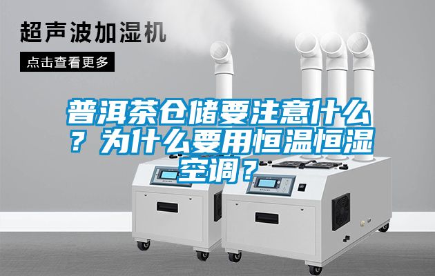 普洱茶倉儲要注意什么？為什么要用恒溫恒濕空調(diào)？