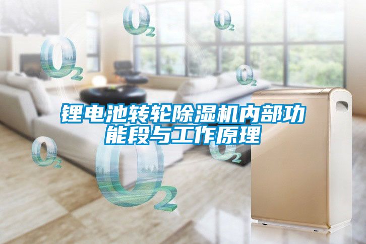 鋰電池轉輪除濕機內(nèi)部功能段與工作原理