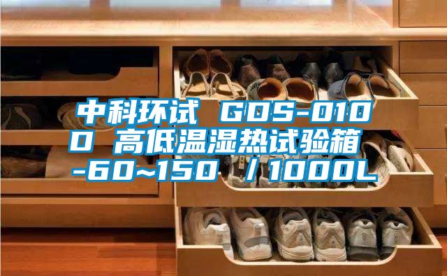 中科環試 GDS-010D 高低溫濕熱試驗箱 -60~150℃／1000L