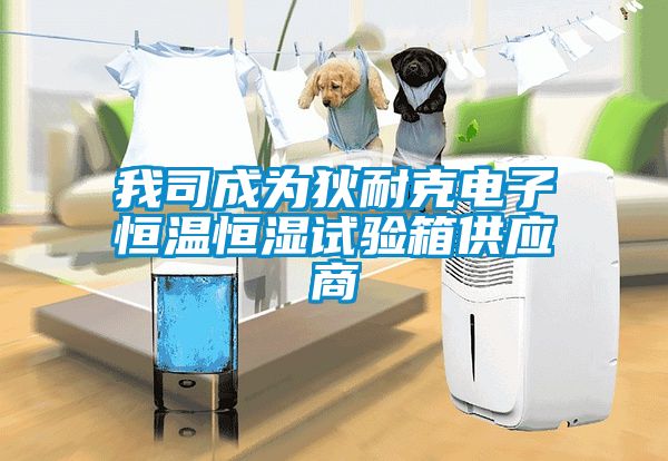 我司成為狄耐克電子恒溫恒濕試驗箱供應商